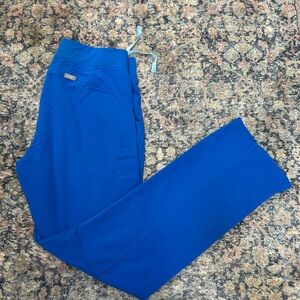 Women’s fig’s  Royal Blue Kade Cargo scrub  Pants medium tall